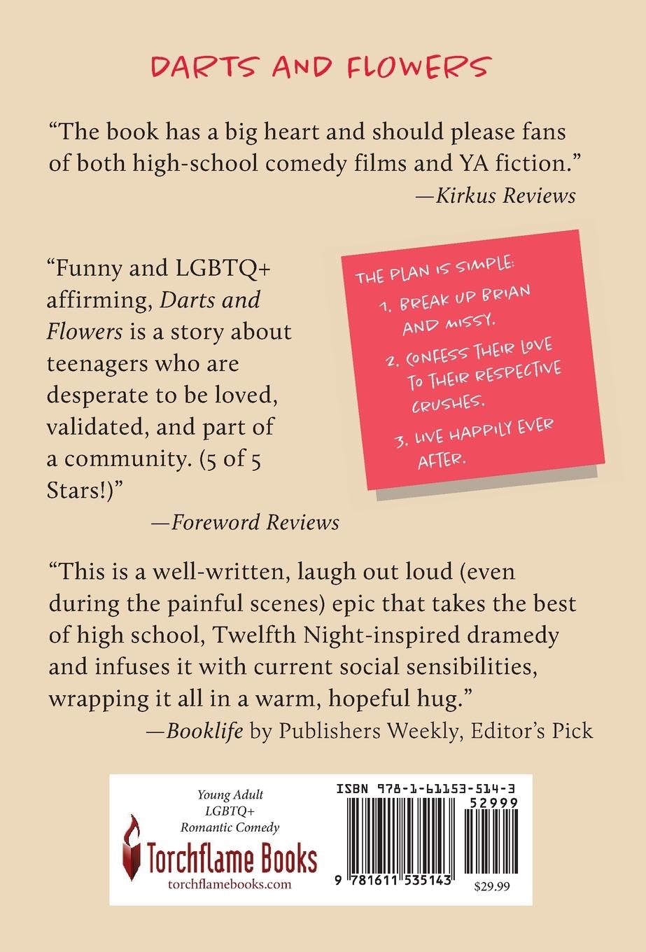 Rückseitencover Darts and Flowers