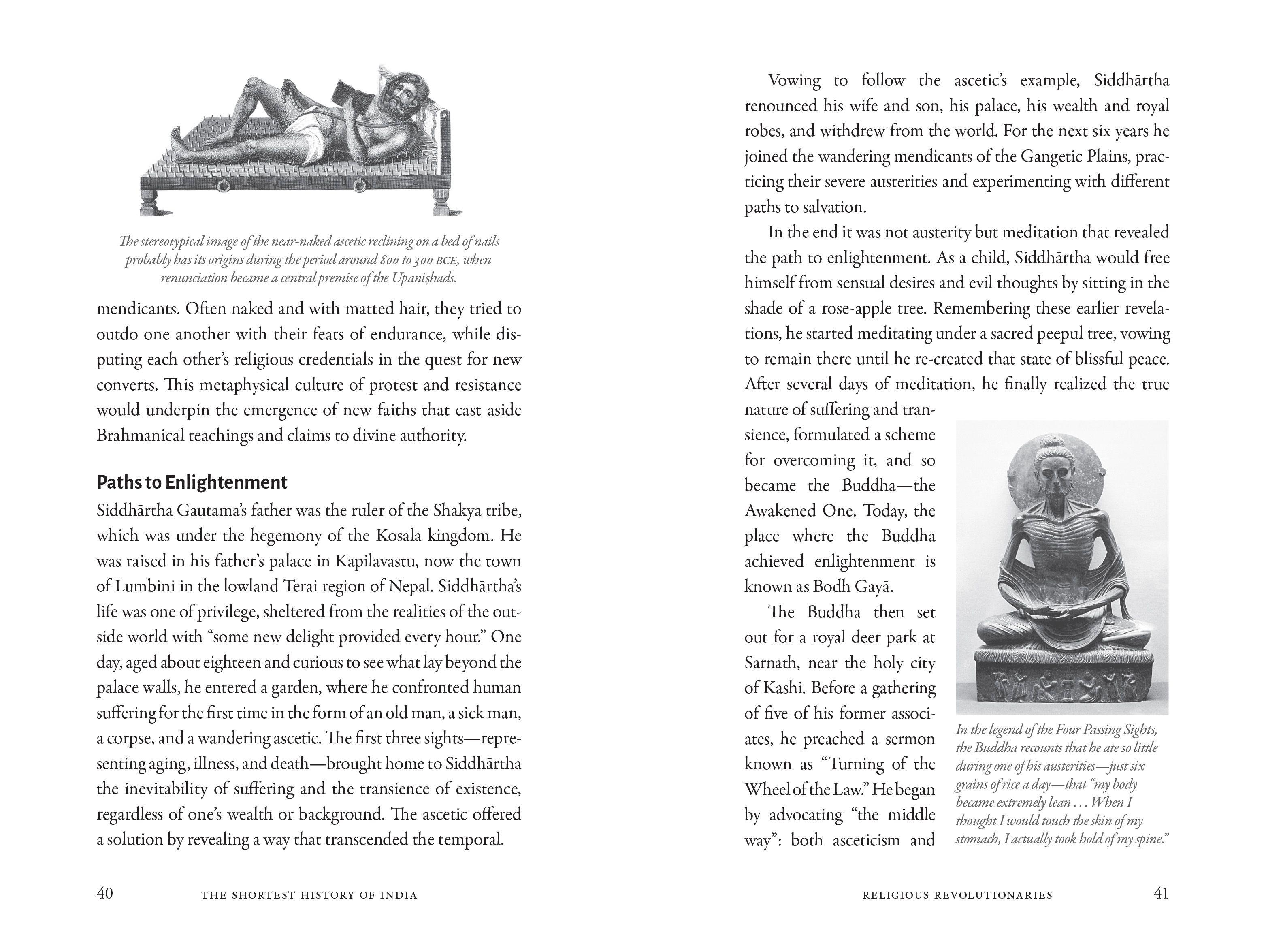 Beispielinhalt (Bild) The Shortest History of India