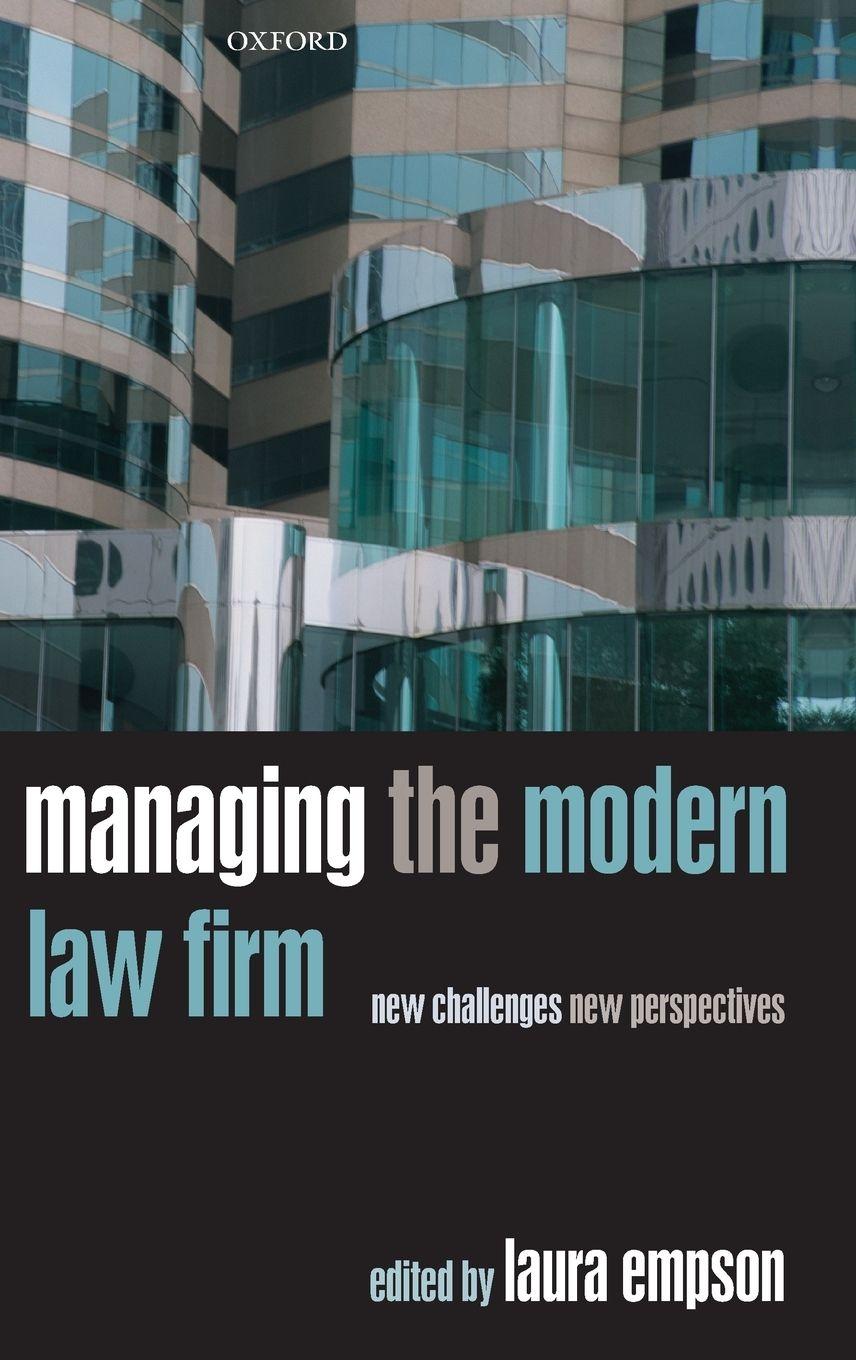 Vorderes Coverbild Managing the Modern Law Firm
