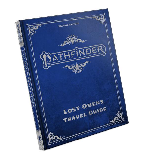 Vorderes Coverbild Pathfinder Lost Omens Travel Guide Special Edition (P2)