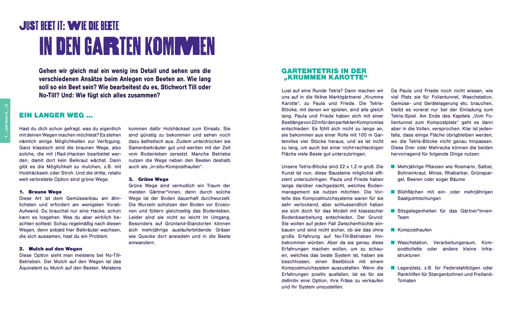 Beispielinhalt (Bild) Kleine Fläche, große Ernte