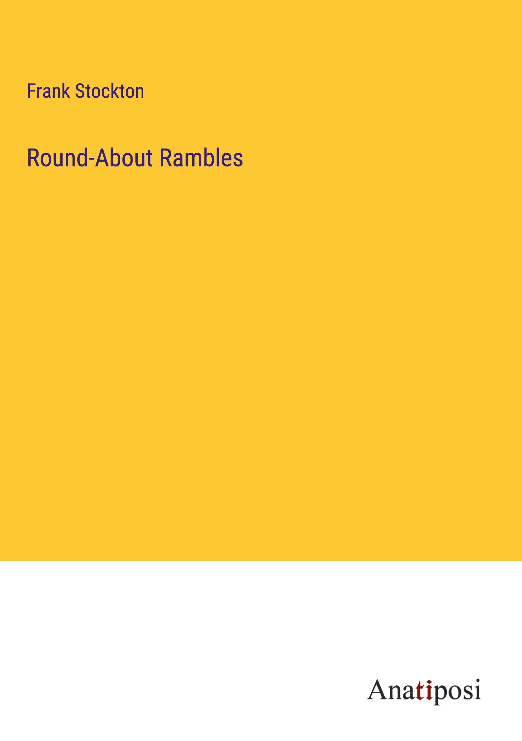 Vorderes Coverbild Round-About Rambles