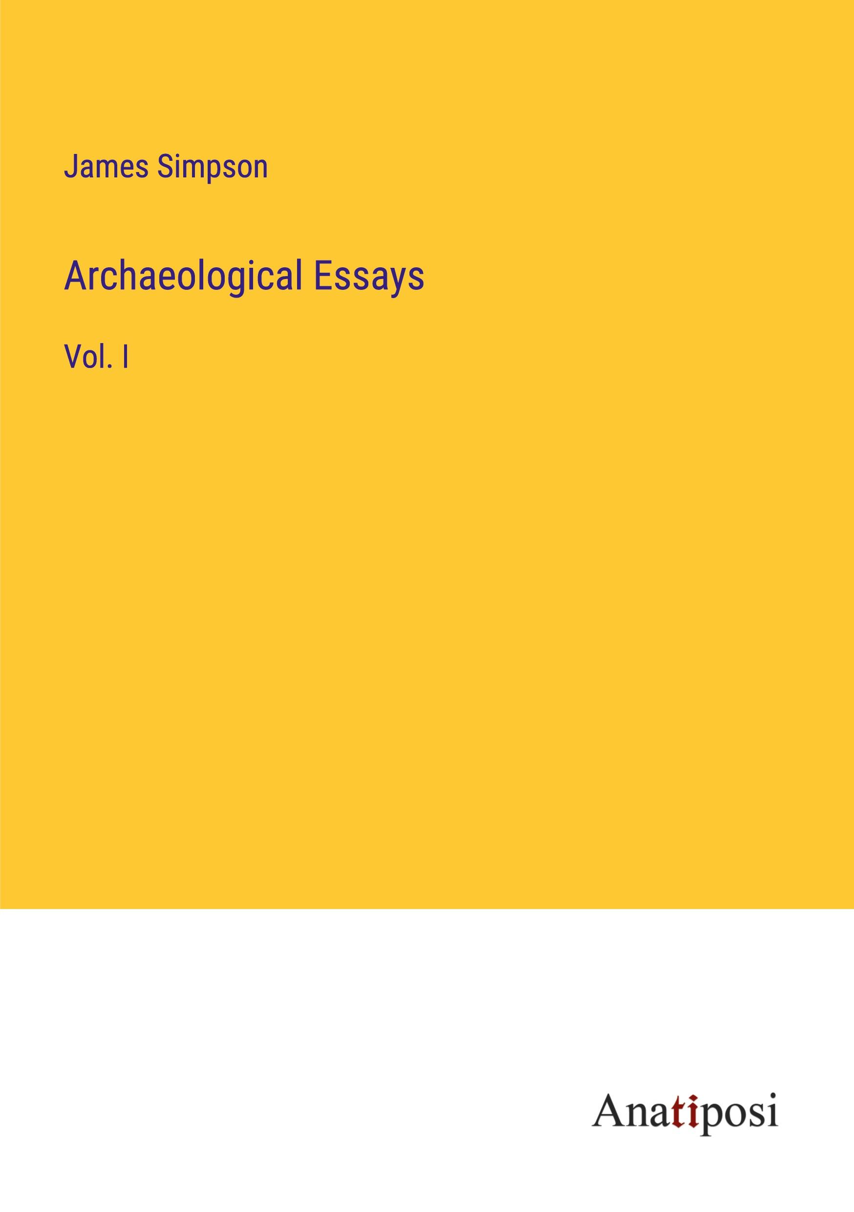 Vorderes Coverbild Archaeological Essays