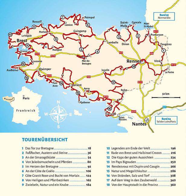 Beispielinhalt (Bild) Entdeckertouren mit dem Wohnmobil Bretagne