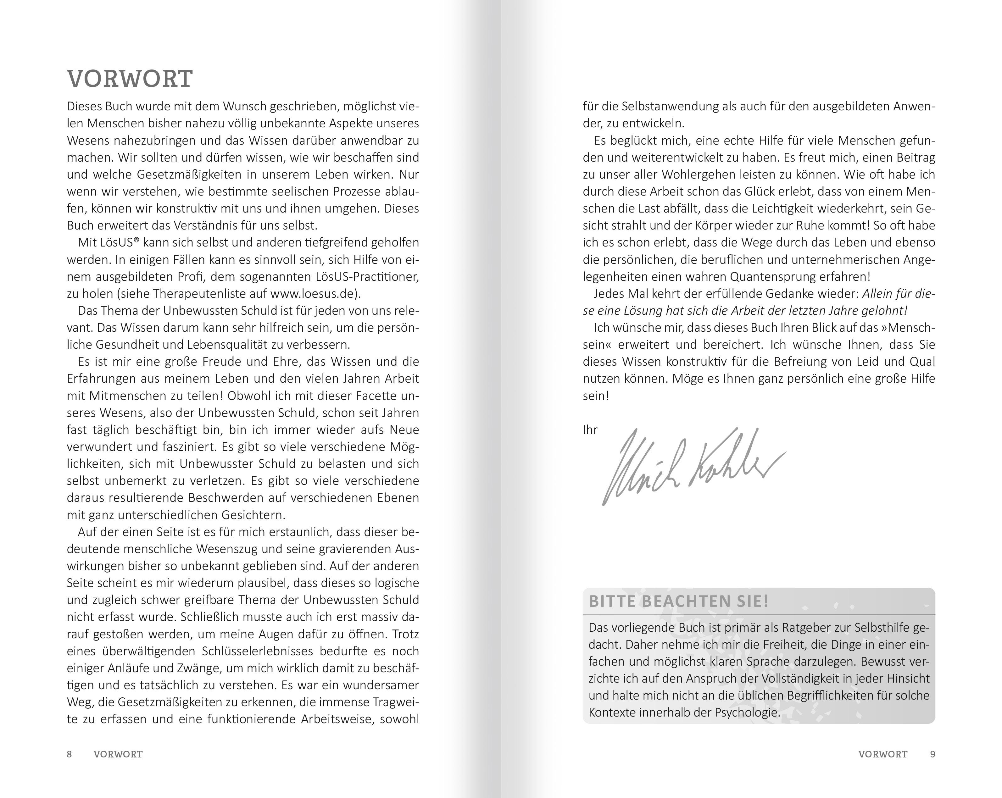 Beispielinhalt (Bild) Diese Schuld ist nicht meine