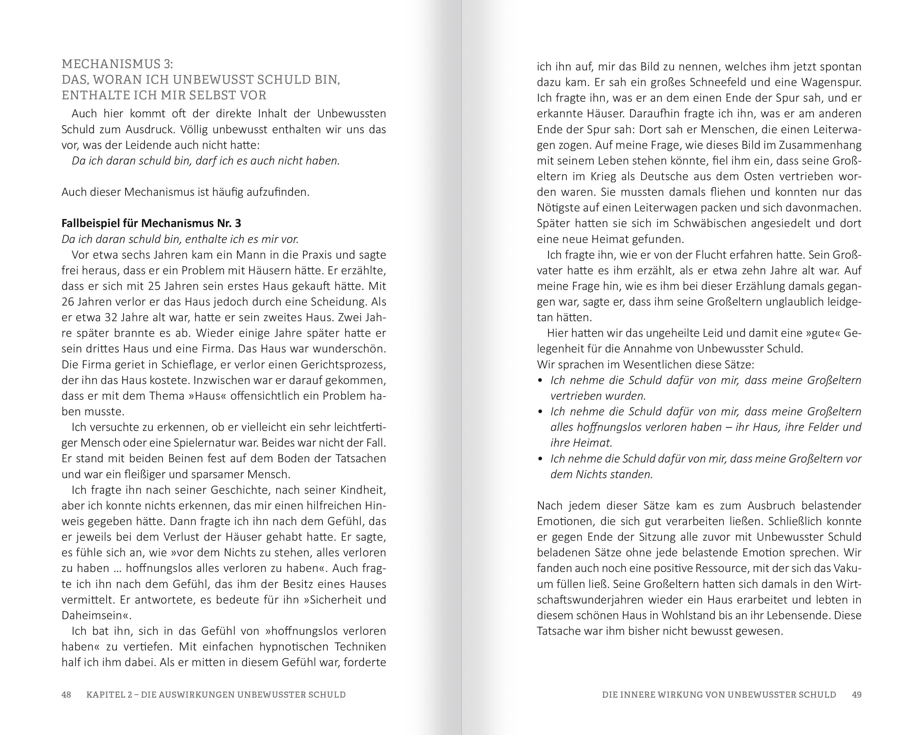 Beispielinhalt (Bild) Diese Schuld ist nicht meine