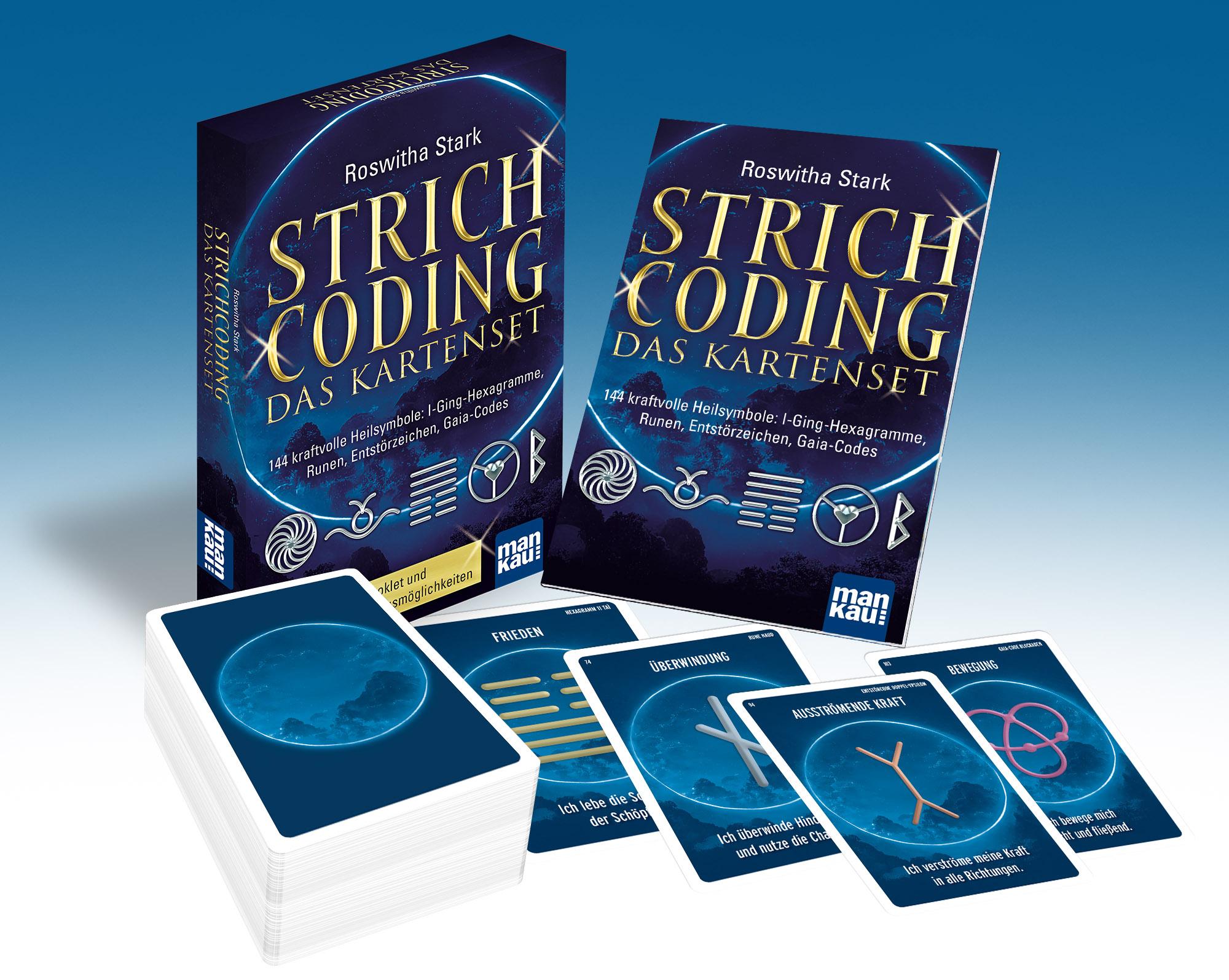Beispielinhalt (Bild) Strichcoding. Das Kartenset