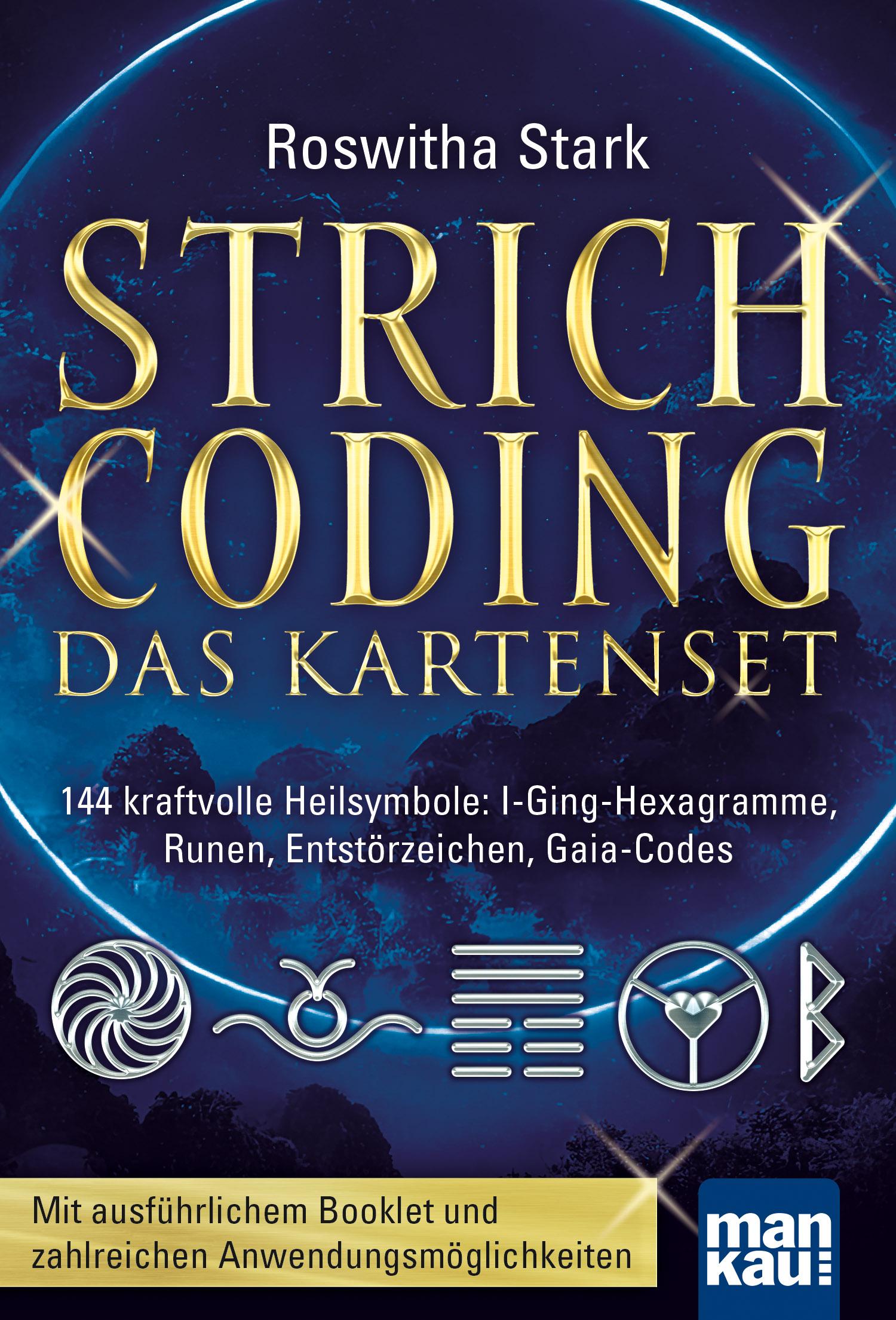 Vorderes Coverbild Strichcoding. Das Kartenset