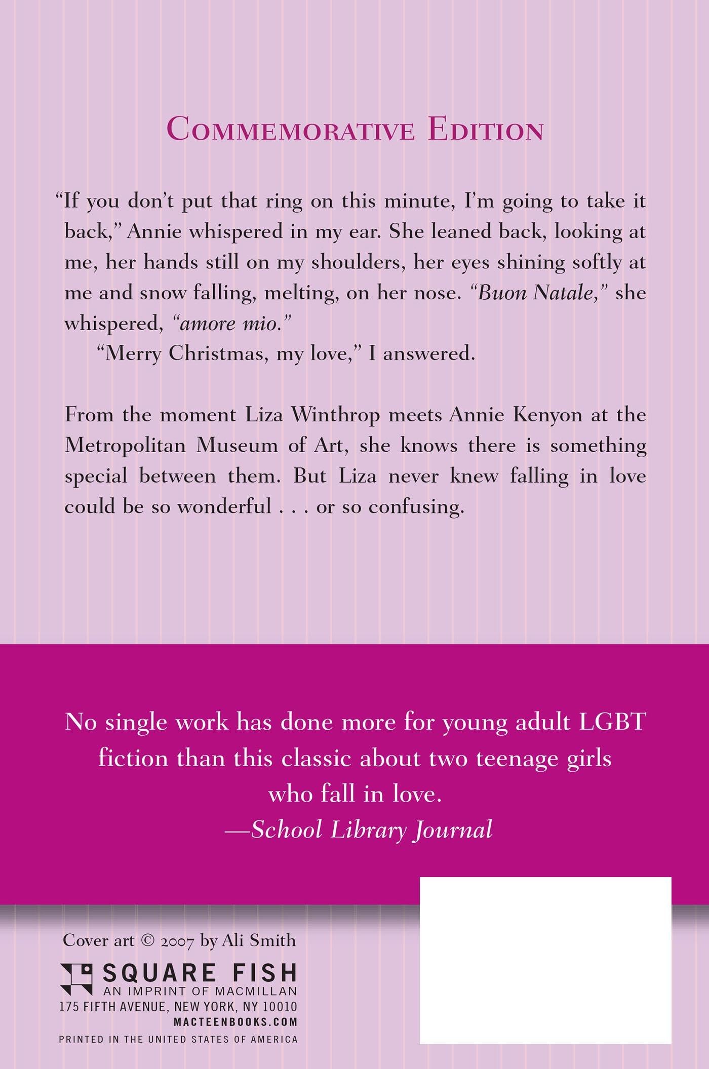 Rückseitencover Annie on My Mind