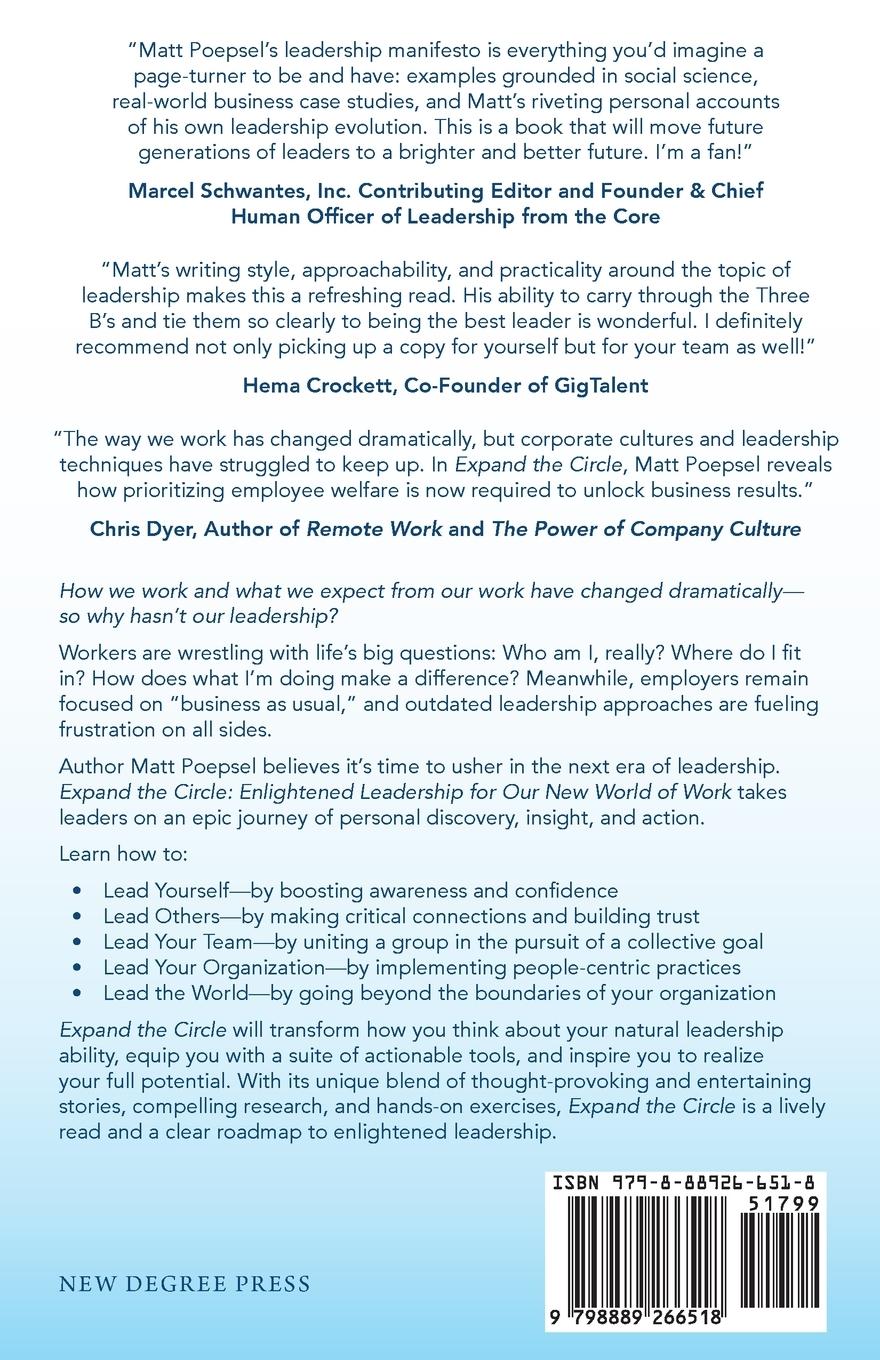 Rückseitencover Expand the Circle