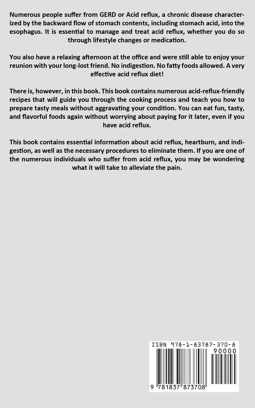 Rückseitencover Acid Reflux