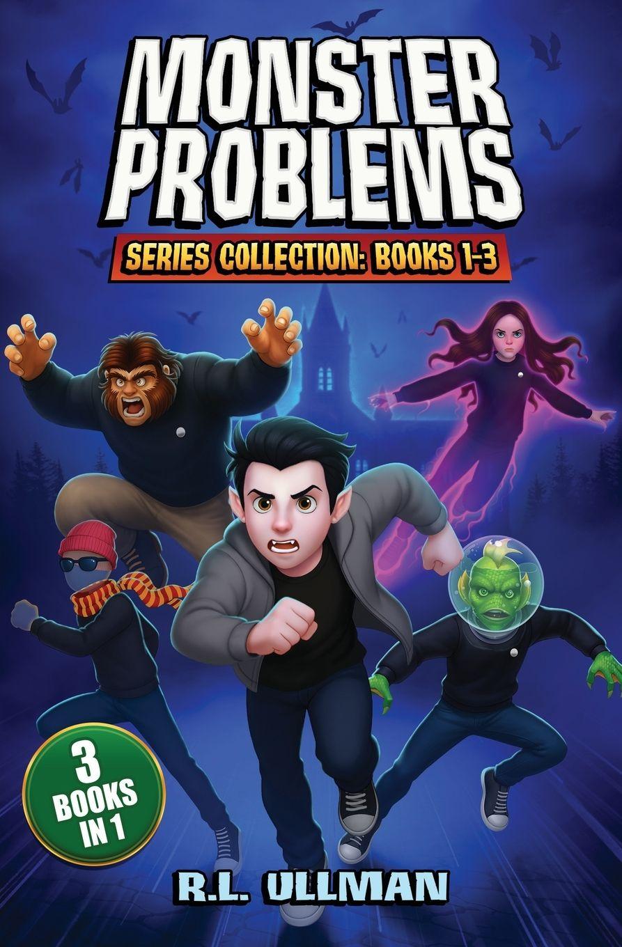 Vorderes Coverbild Monster Problems Books 1-3