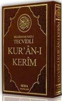 Vorderes Coverbild Bilgisayar Hatli Tecvidli Kuran-i Kerim Renkli Orta Boy, Ciltli, Türkce Fihristli
