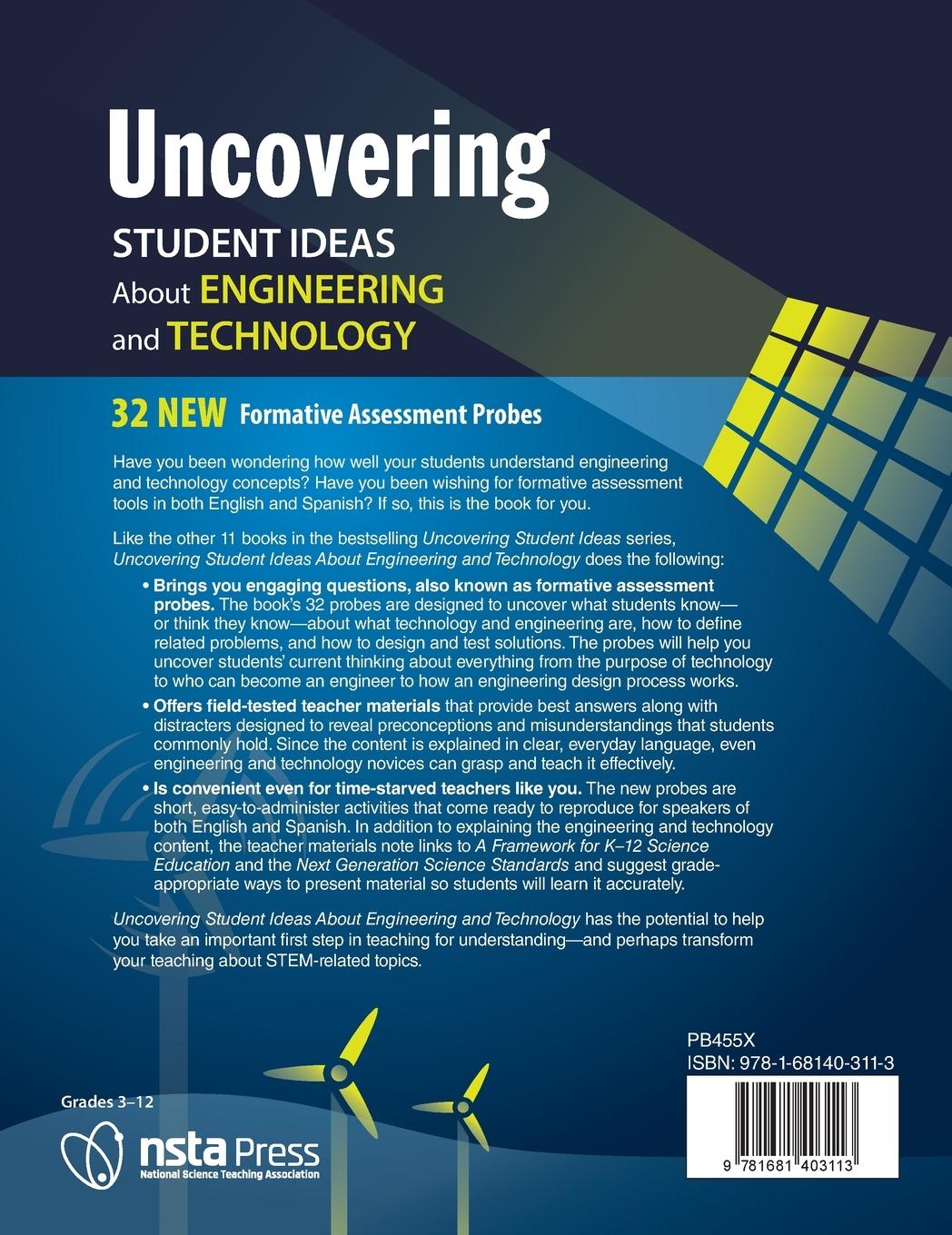 Rückseitencover Uncovering Student Ideas About Engineering and Technology