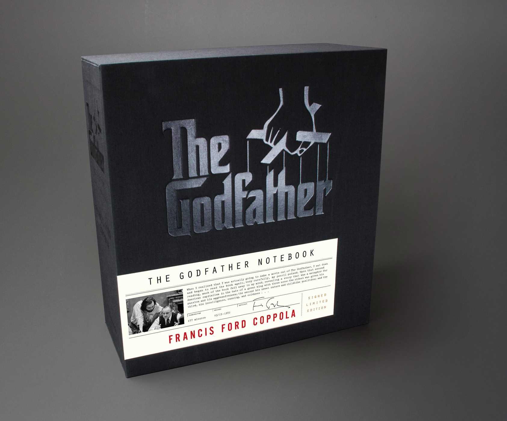 Vorderes Coverbild The Godfather Notebook