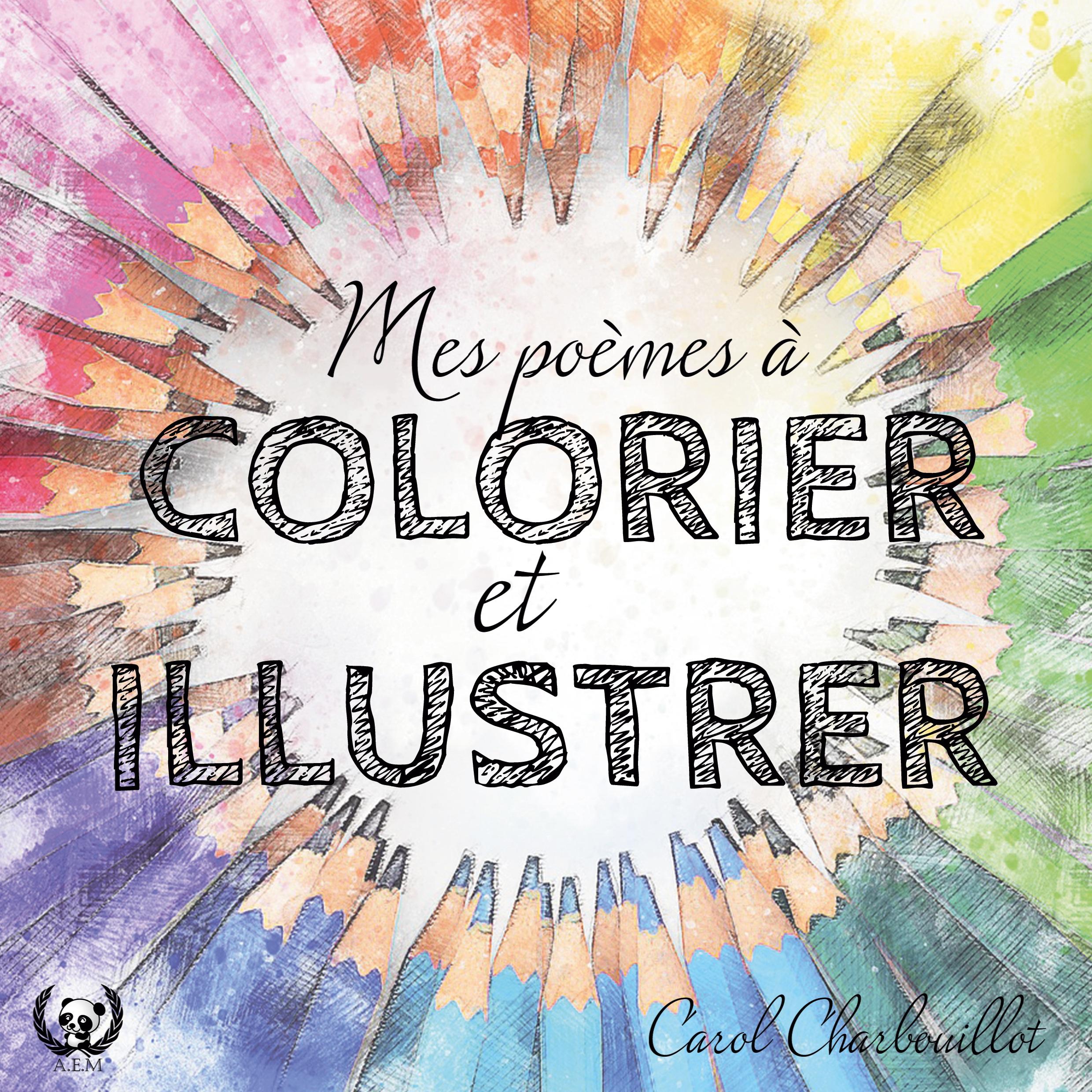 Vorderes Coverbild Poèmes à colorier et illustrer