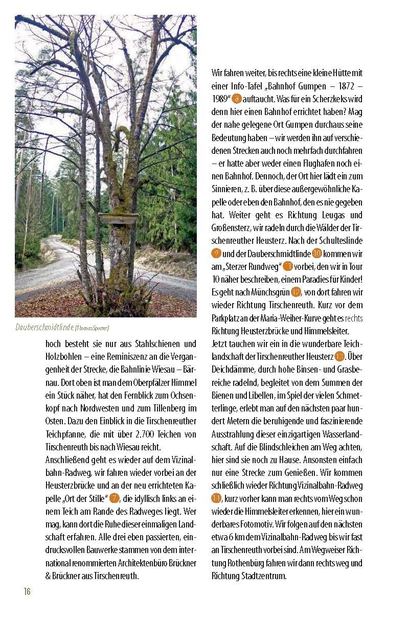 Beispielinhalt (Bild) Genussradeln im Landkreis Tirschenreuth