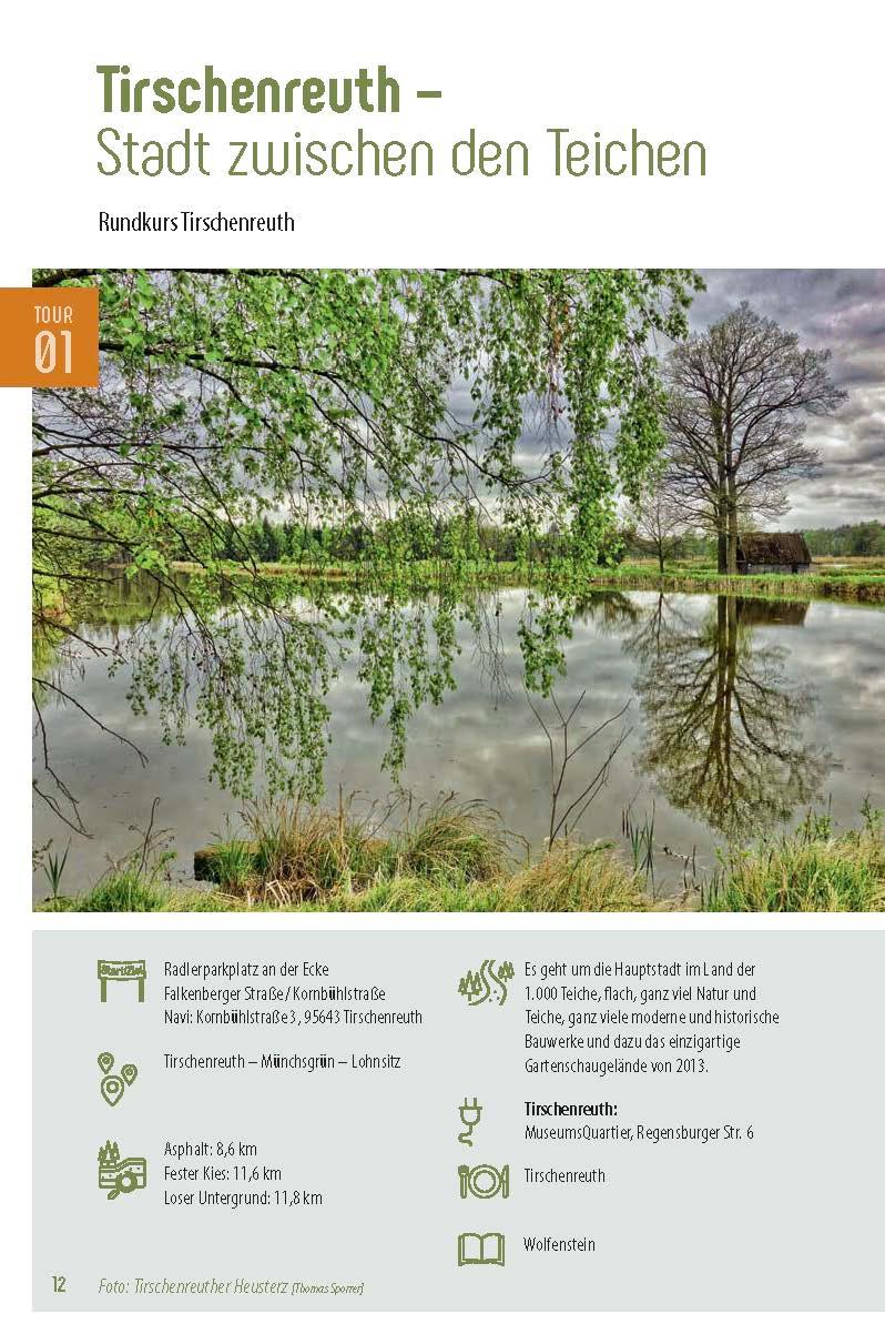 Beispielinhalt (Bild) Genussradeln im Landkreis Tirschenreuth