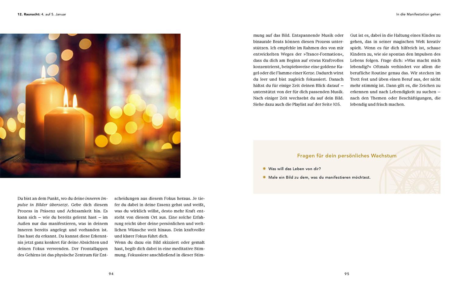 Beispielinhalt (Bild) Mit den Raunächten in die Neue Zeit