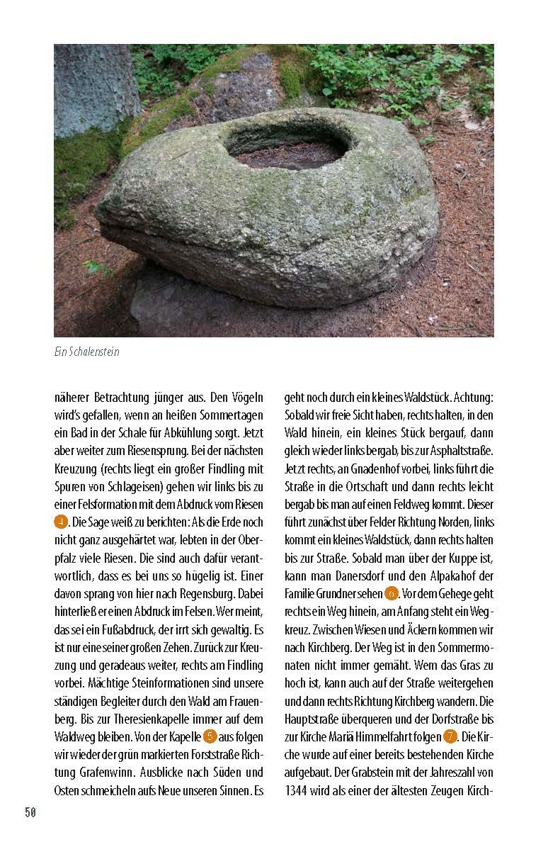 Beispielinhalt (Bild) Genusswandern Regental