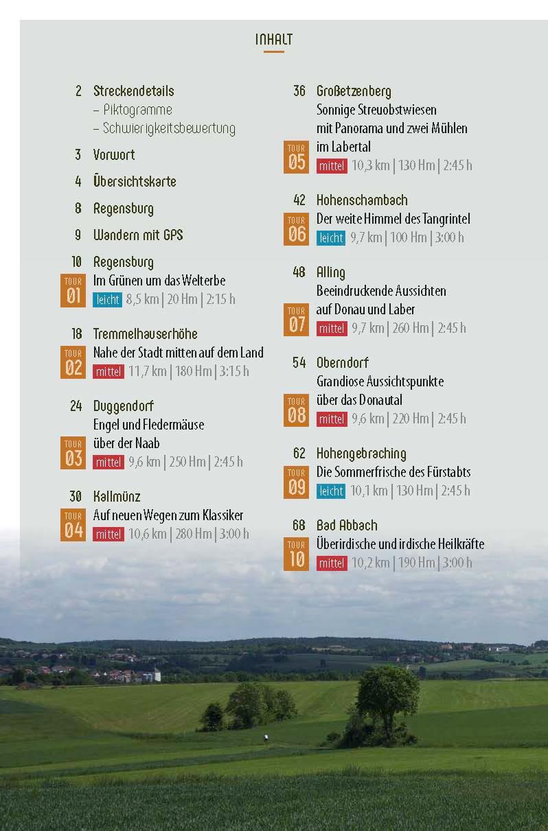 Beispielinhalt (Bild) Genusswandern Regensburg
