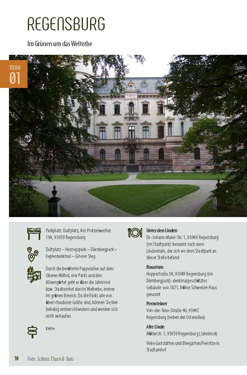 Beispielinhalt (Bild) Genusswandern Regensburg