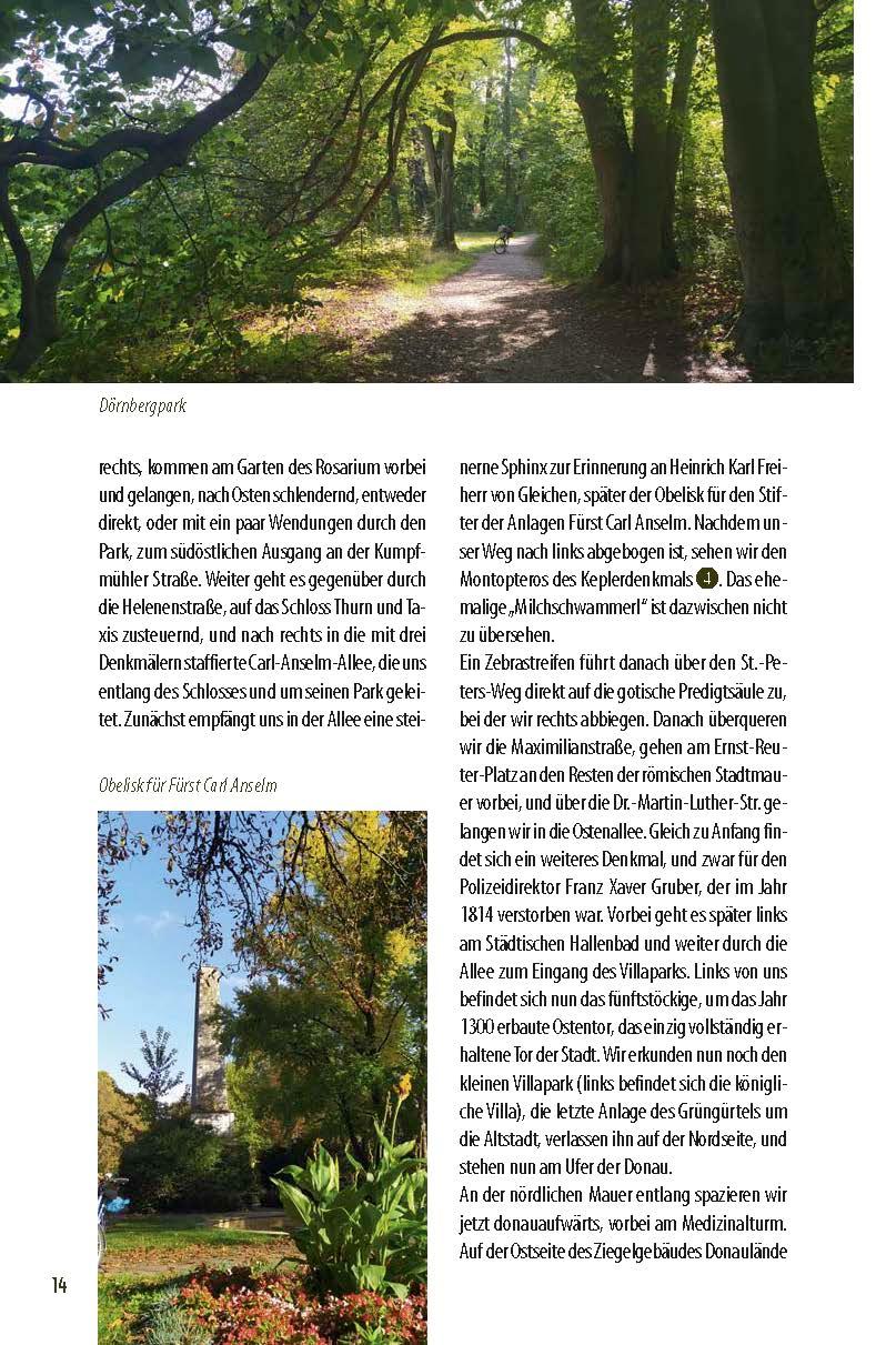 Beispielinhalt (Bild) Genusswandern Regensburg