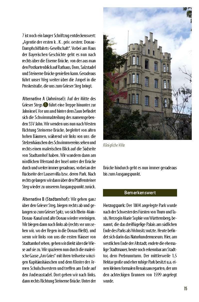 Beispielinhalt (Bild) Genusswandern Regensburg