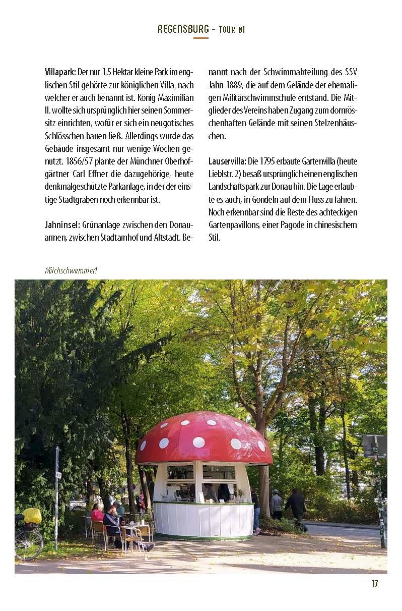 Beispielinhalt (Bild) Genusswandern Regensburg