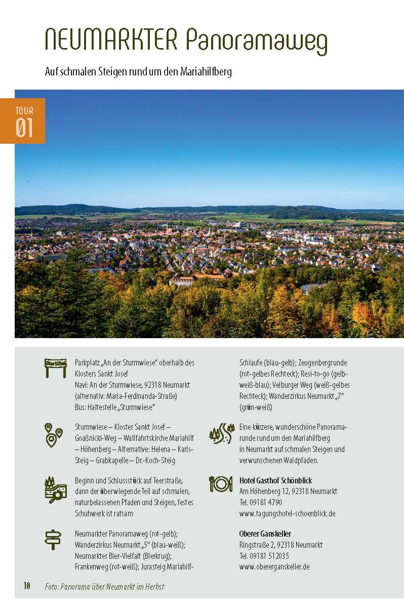 Beispielinhalt (Bild) Genusswandern Bayerischer Jura