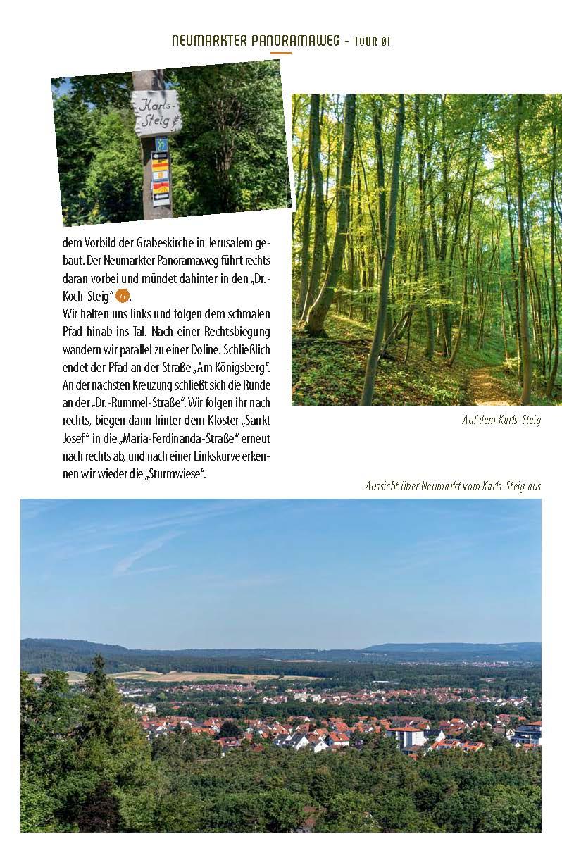 Beispielinhalt (Bild) Genusswandern Bayerischer Jura