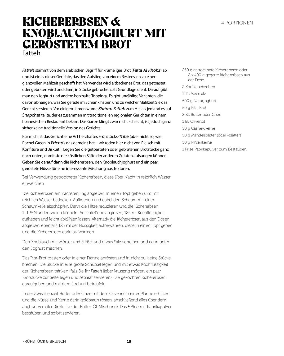 Beispielinhalt (Bild) Beirut - Das Kochbuch