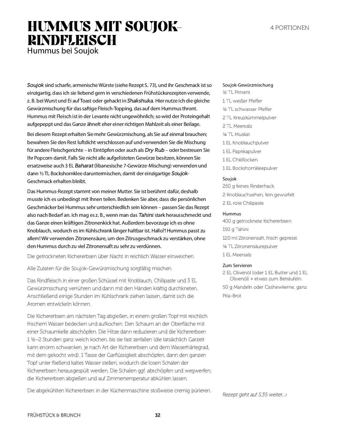 Beispielinhalt (Bild) Beirut - Das Kochbuch