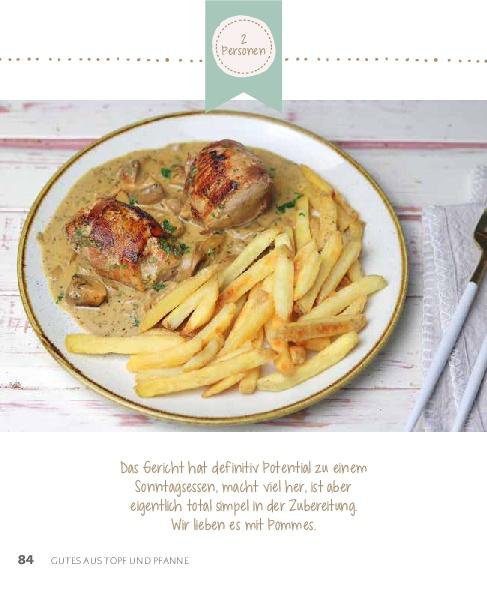 Beispielinhalt (Bild) Fix ohne Fix (Band 2) - schnelle Familienrezepte der SPIEGEL-Bestseller-Autorin Sandra Franitza von Sandras Kochblog