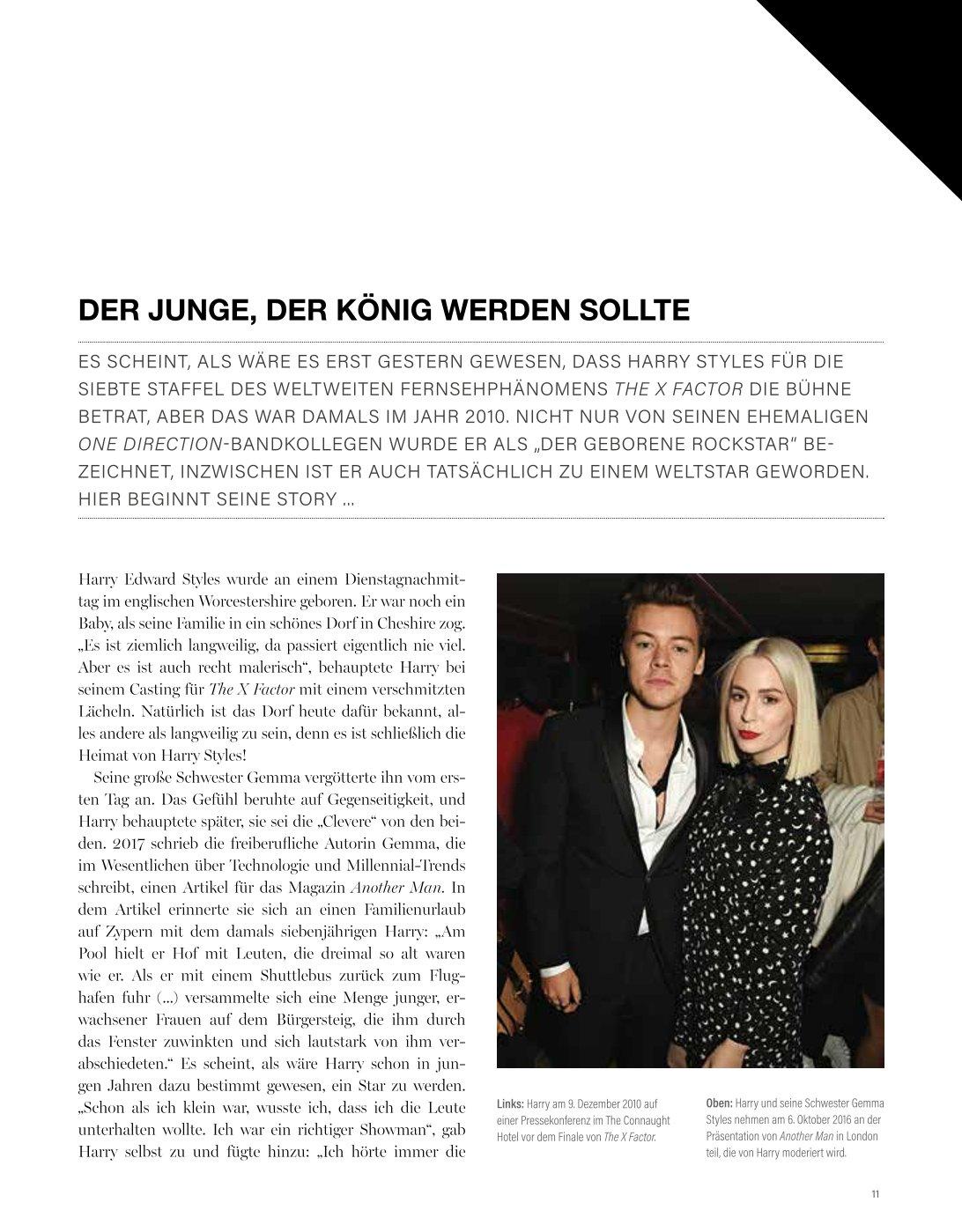 Beispielinhalt (Bild) Harry Styles: Leben und Musik - Biografie