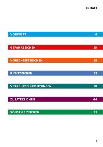 Beispielinhalt (Bild) Das große Buch der Verkehrszeichen