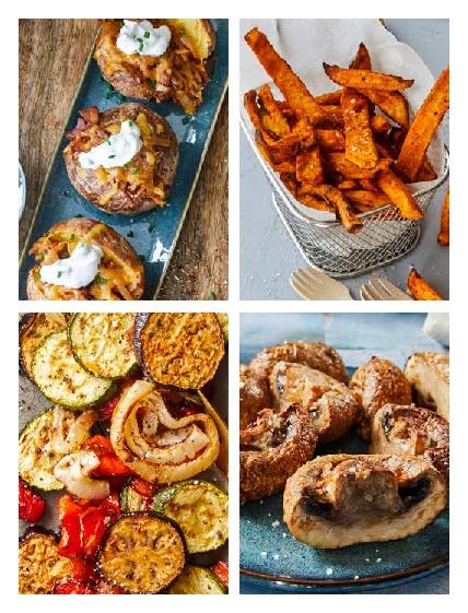 Beispielinhalt (Bild) Tefal: Heißluftfritteuse Easy Fry & Grill Kochbuch und Rezeptbuch