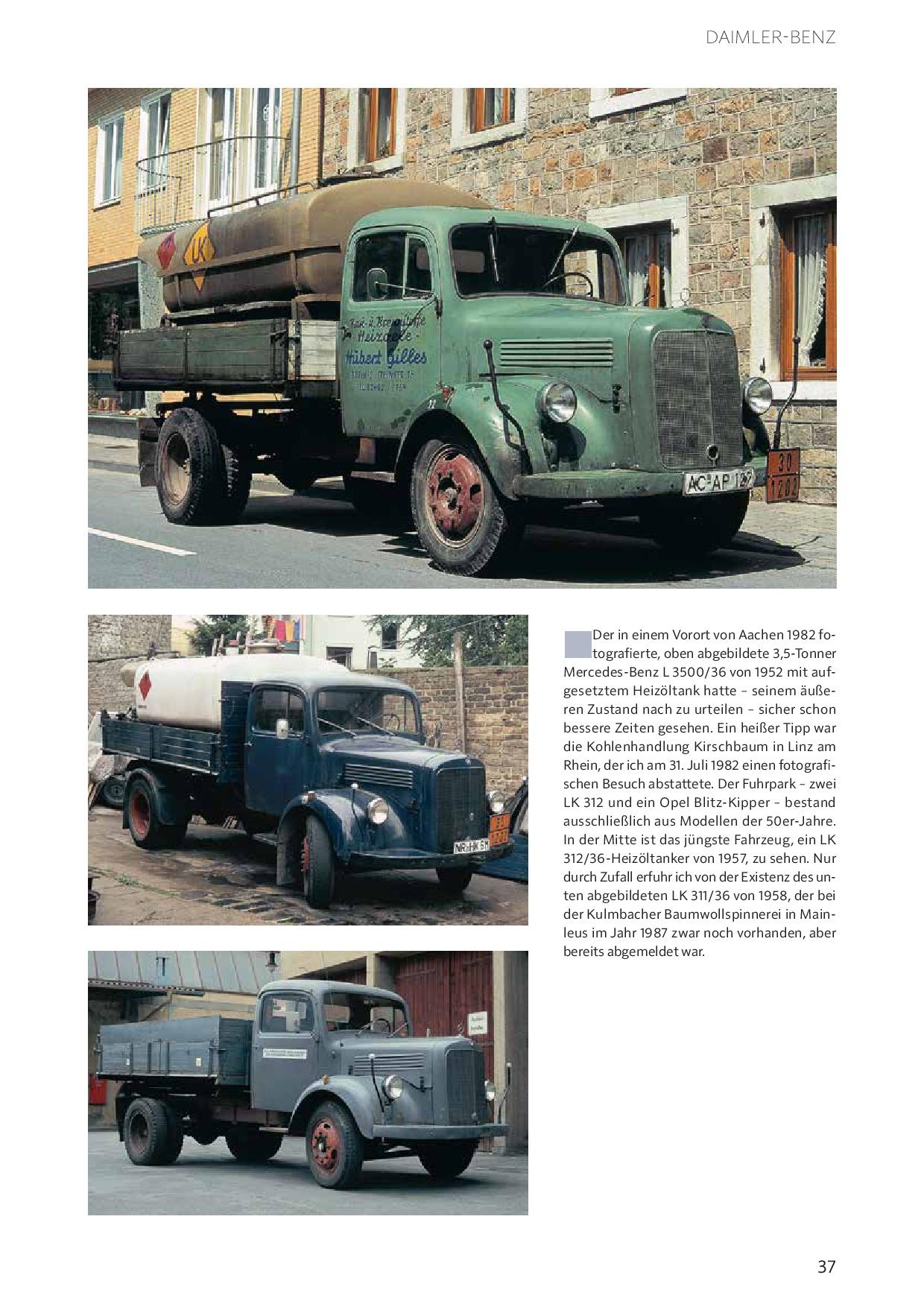 Beispielinhalt (Bild) Klassische Lastwagen im Alltagseinsatz