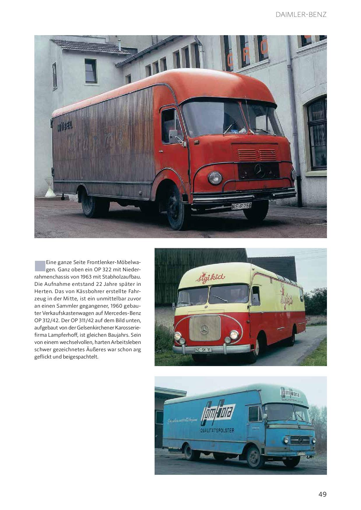 Beispielinhalt (Bild) Klassische Lastwagen im Alltagseinsatz