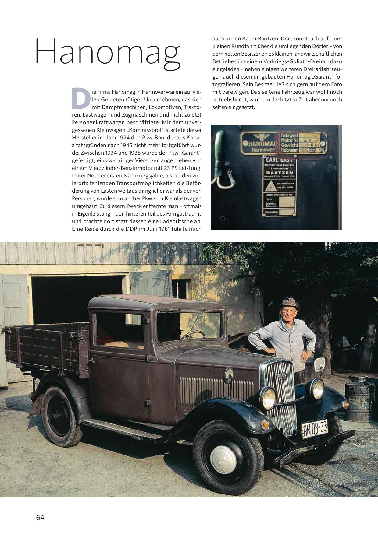 Beispielinhalt (Bild) Klassische Lastwagen im Alltagseinsatz