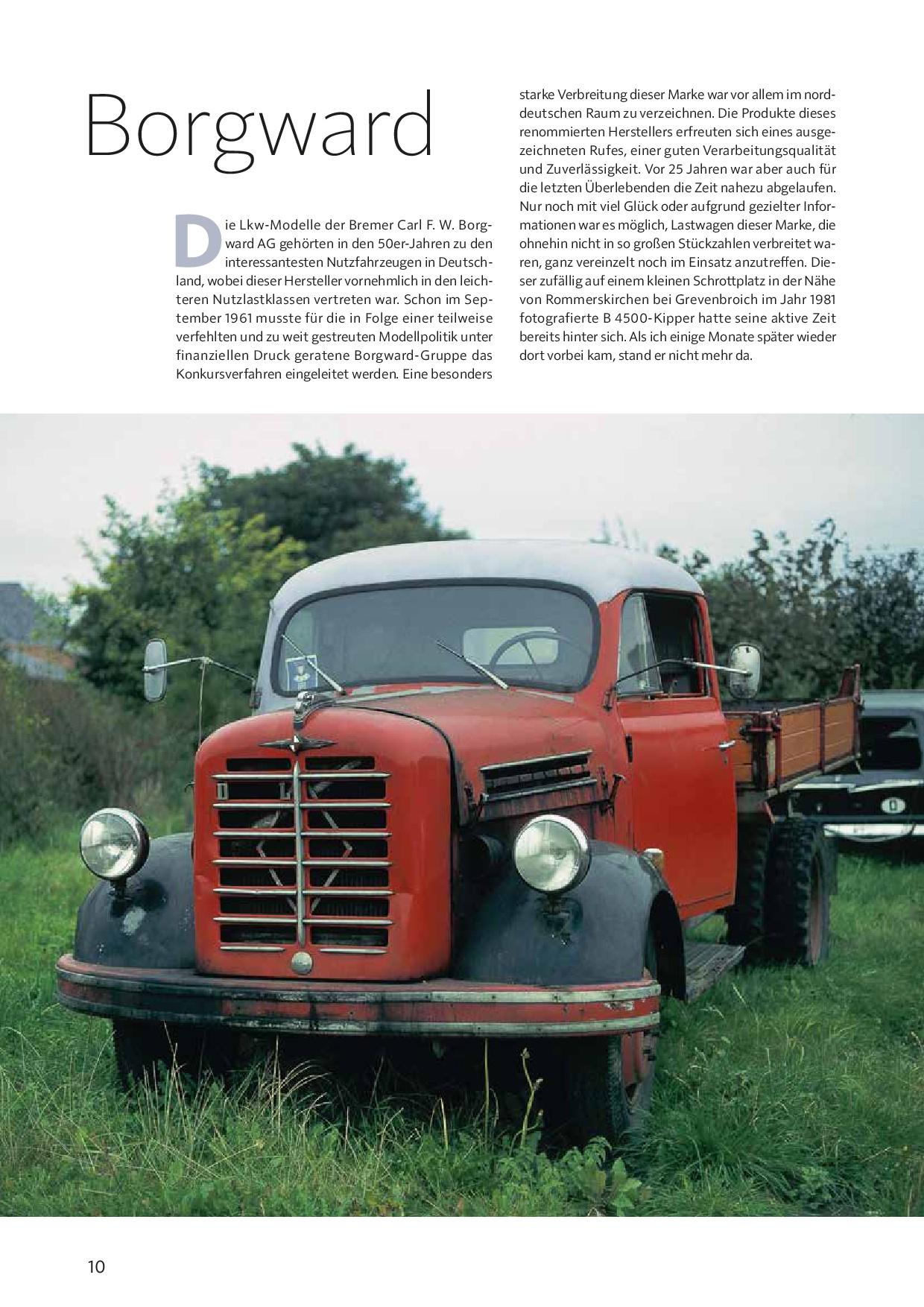 Beispielinhalt (Bild) Klassische Lastwagen im Alltagseinsatz