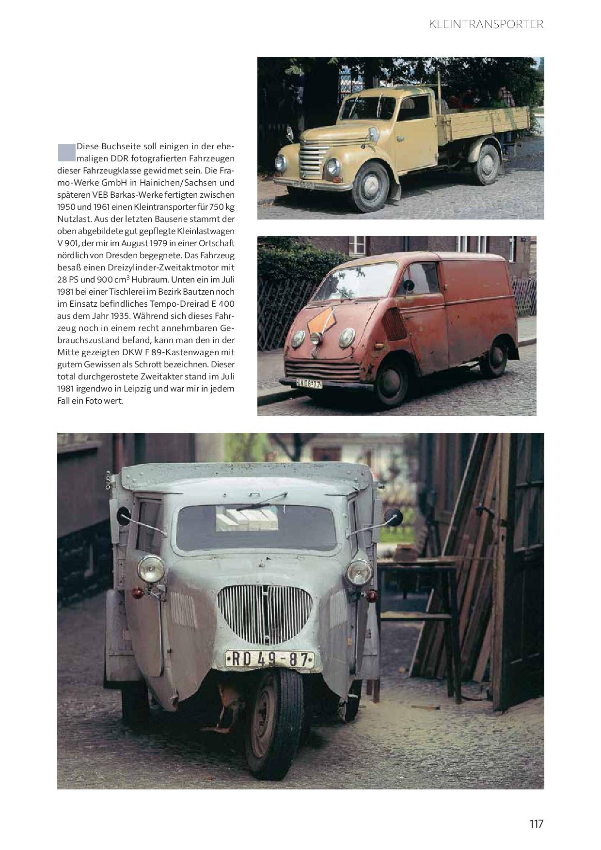 Beispielinhalt (Bild) Klassische Lastwagen im Alltagseinsatz