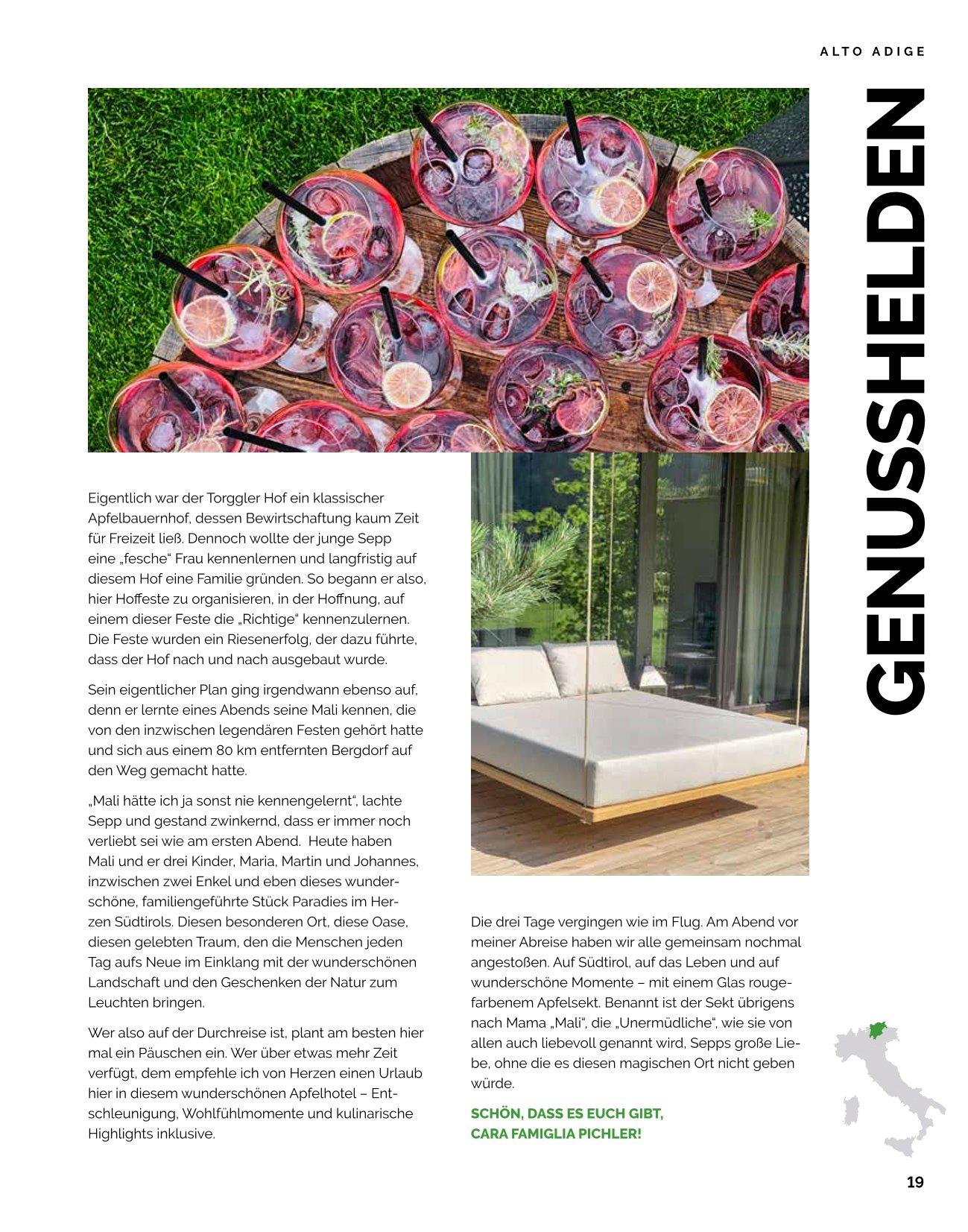 Beispielinhalt (Bild) Amore per Gusto - Kochbuch Italien