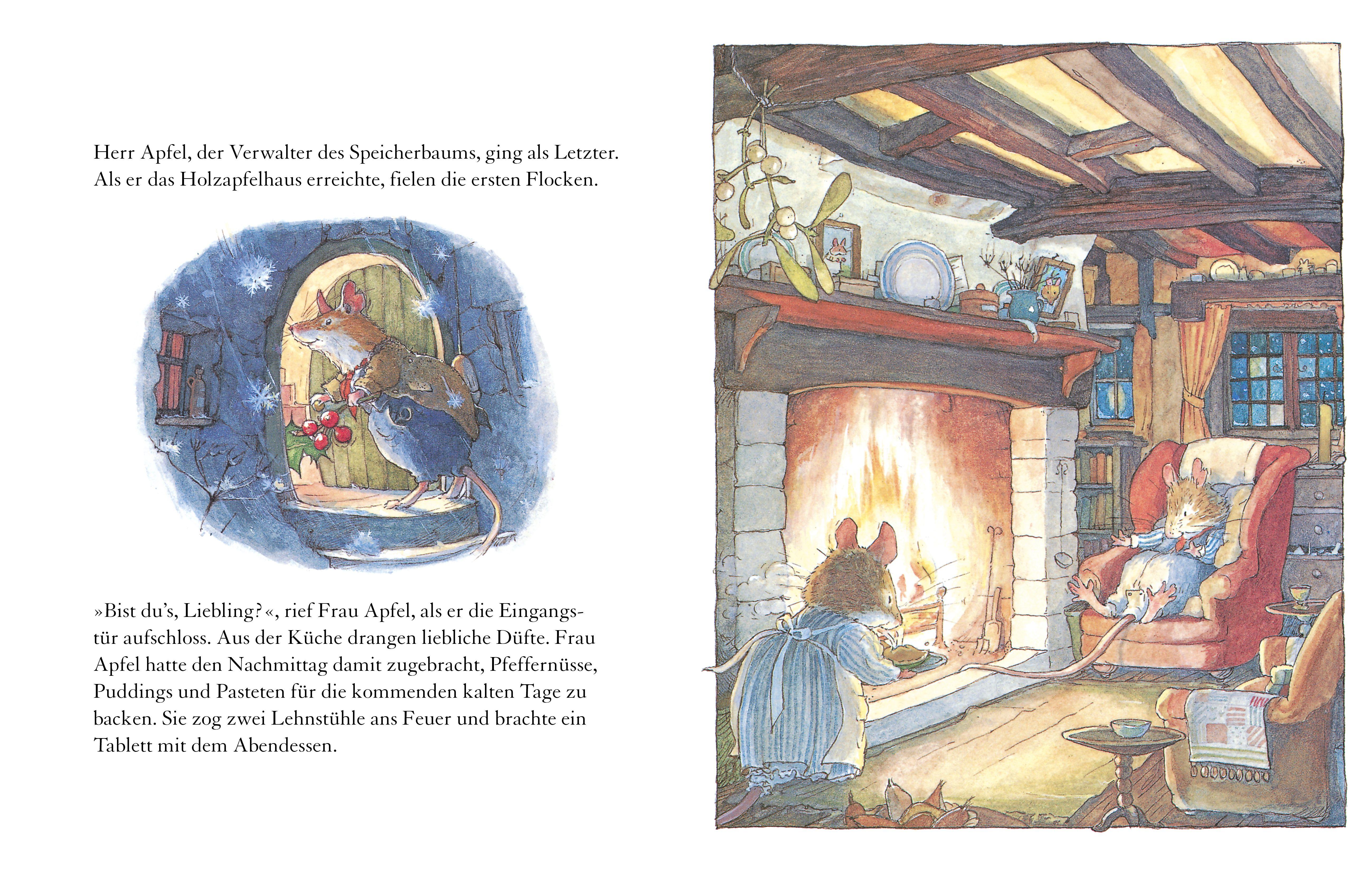 Beispielinhalt (Bild) Brombeerhag im Winter