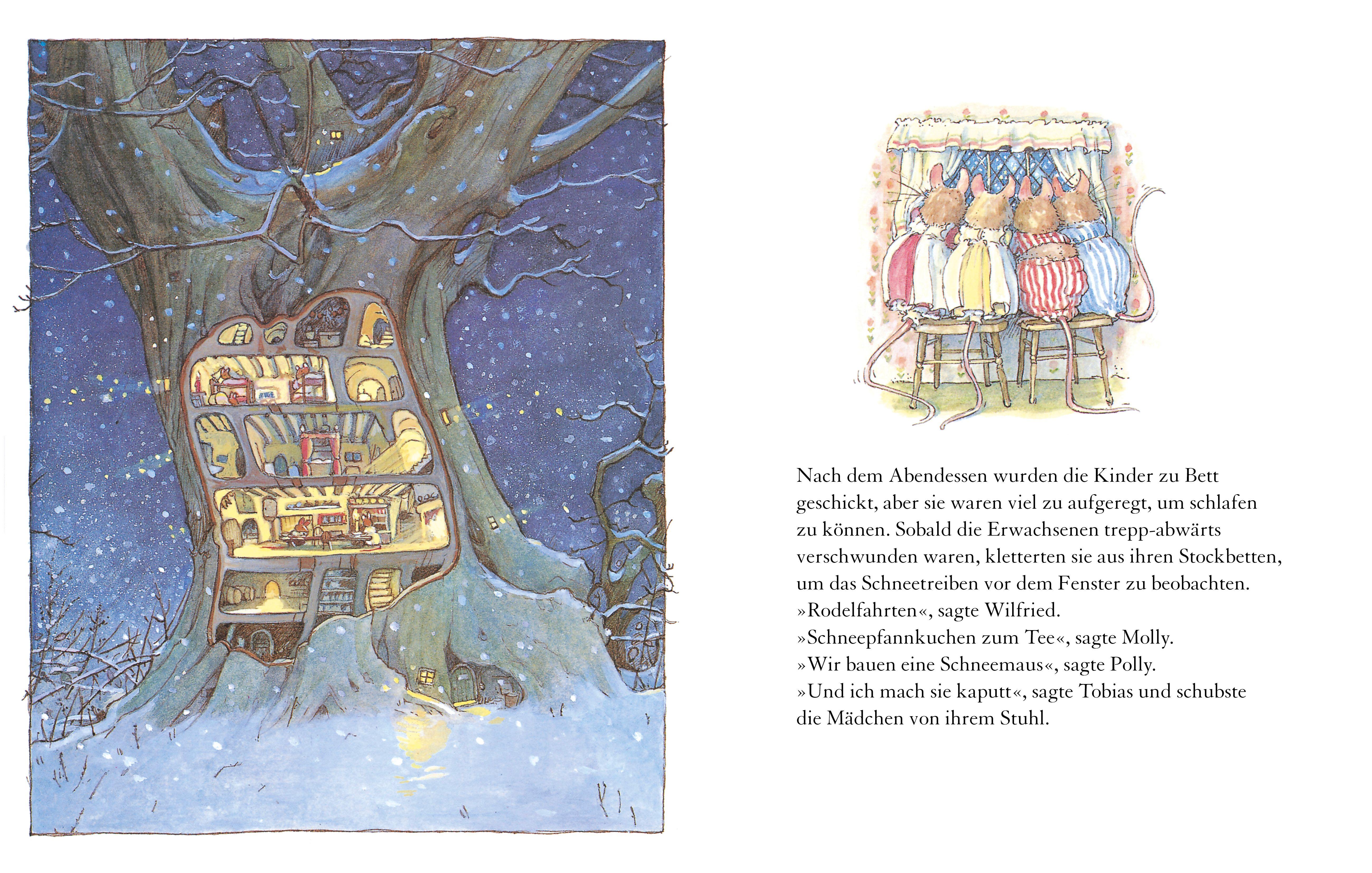 Beispielinhalt (Bild) Brombeerhag im Winter