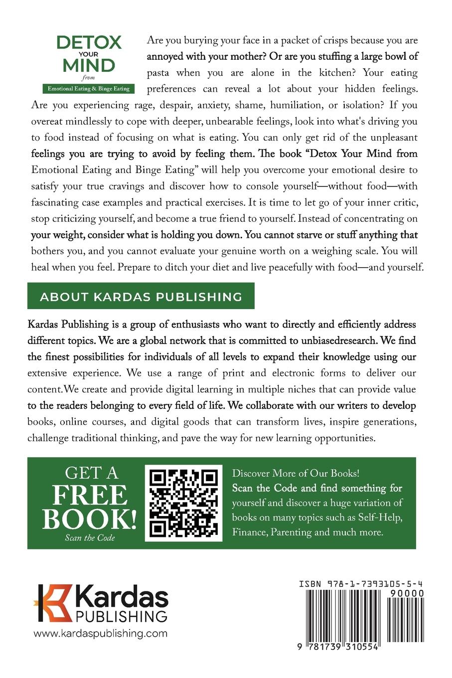 Rückseitencover Detox Your Mind from Emotional Eating & Binge Eating