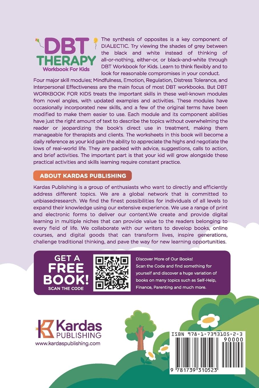 Rückseitencover DBT Therapy Workbook for Kids