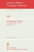 Vorderes Coverbild Computation Theory