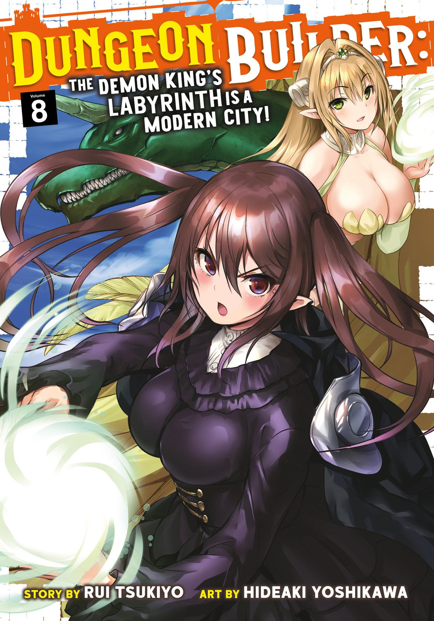 Vorderes Coverbild Dungeon Builder: The Demon King's Labyrinth Is a Modern City! (Manga) Vol. 8