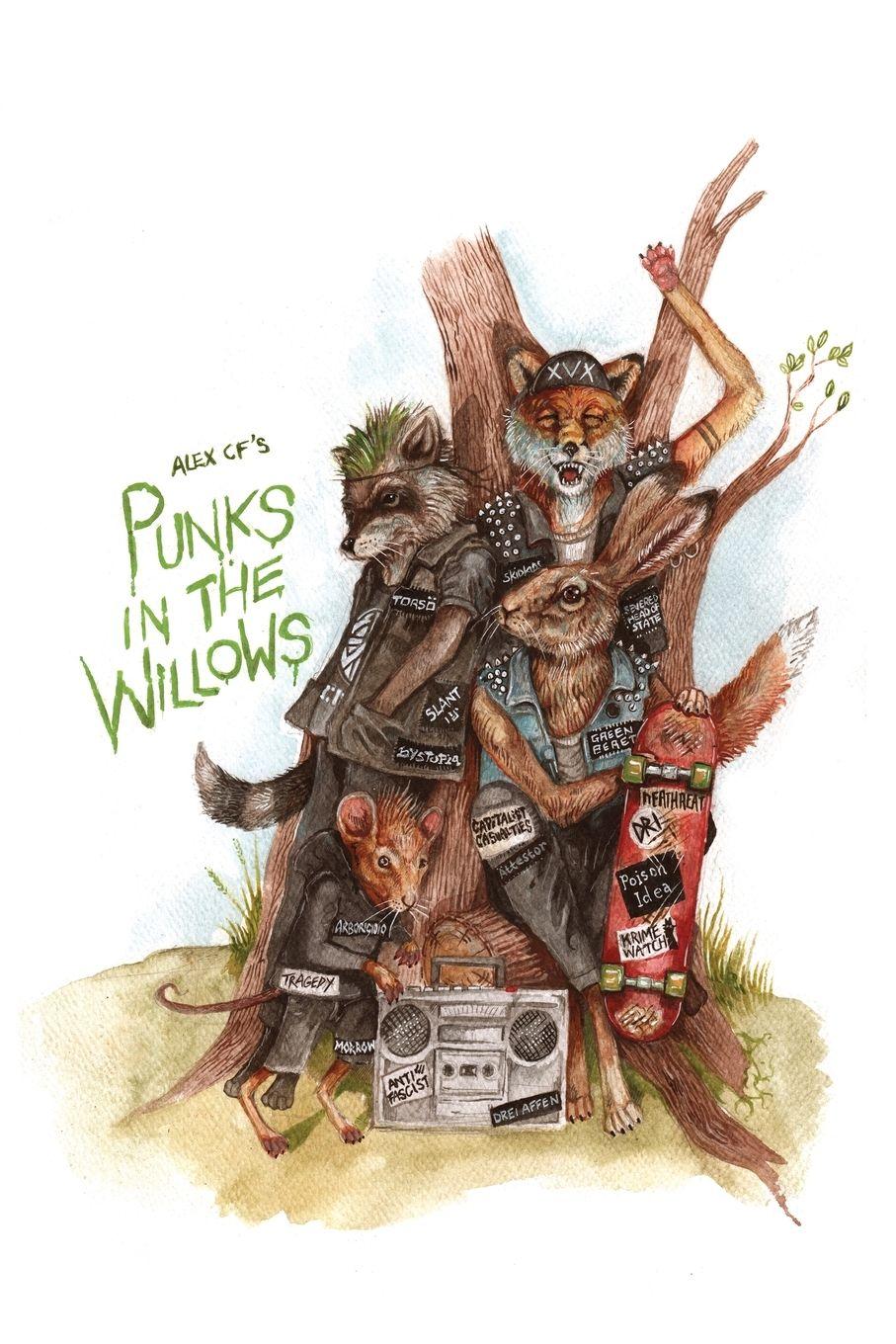 Vorderes Coverbild Punks In The Willows